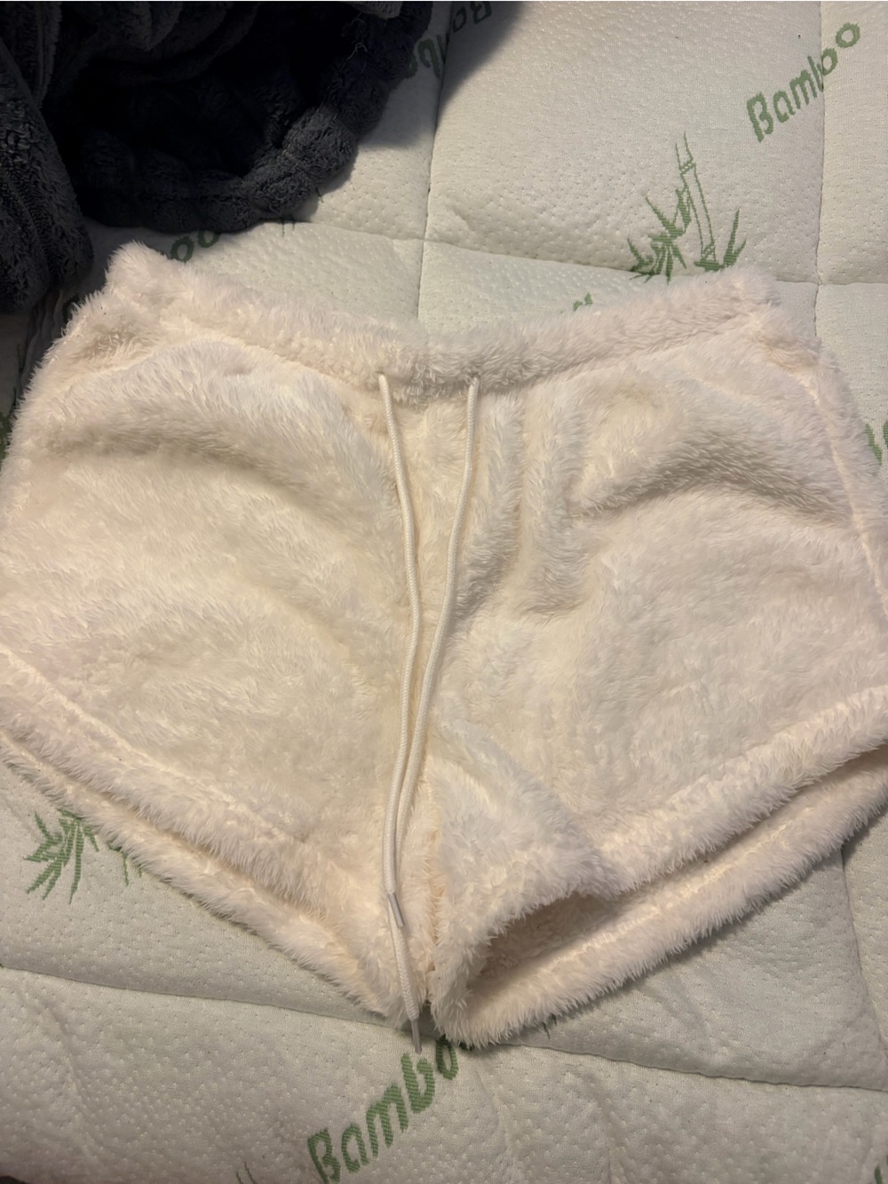 Ardene Plush Faux-Fur pj shorts